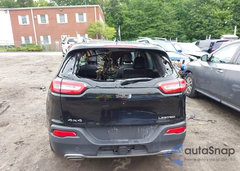 2015 Jeep Cherokee Limited z USA, uszkodzony, nr VIN 1C4PJMDS8FW688382